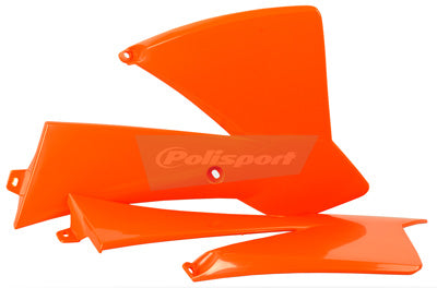 POLISPORT PR/RAD SHROUDS ORG KTM PART# 8429500001 NEW