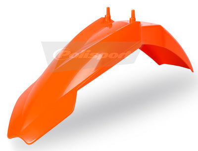 POLISPORT FRT FENDER ORANGE KTM65 02-07 PART# 8561700001 NEW