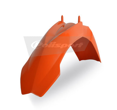 POLISPORT FRT FENDER ORG KTM85 SX 04-07 PART# 8563800001 NEW