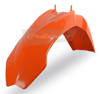 POLISPORT FRT FENDER ORANGE KTM EXC PART# 8561200002 NEW