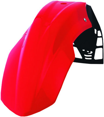 POLISPORT POLISPORT FREE FLOW UFX FRONT FENDER (RED) PART# 8565200001 NEW PART N