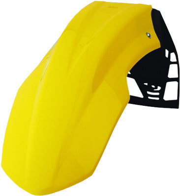 POLISPORT FREE FLOW UFX FRONT FENDER (YELLOW) PART# 8565200004 NEW