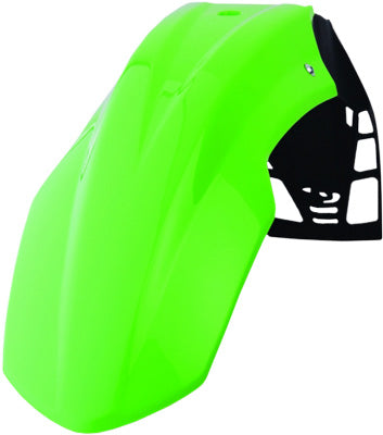 POLISPORT POLISPORT FREE FLOW UFX FRONT FENDER (GREEN) PART# 8565200007 NEW PART
