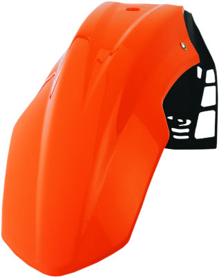 POLISPORT POLISPORT FREE FLOW UFX FRONT FENDER (ORANGE) PART# 8565200005 NEW PAR