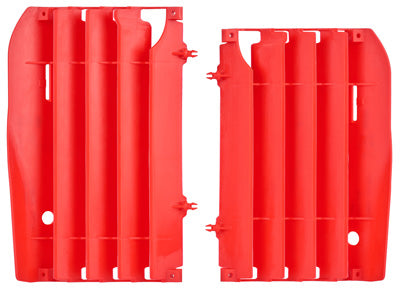 POLISPORT RADIATOR LOUVERS (RED) PART# 8456400002 NEW