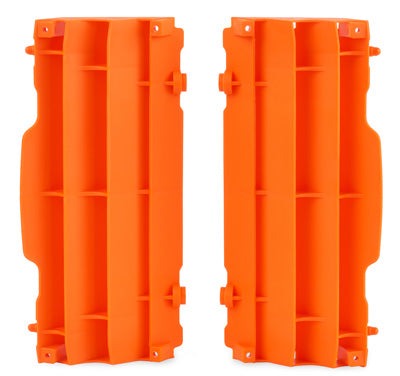 POLISPORT RADIATOR LOUVERS (ORANGE) PART# 8455300002 NEW