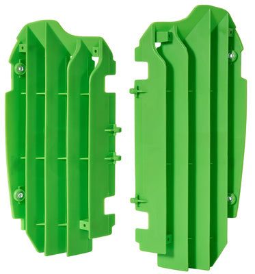 POLISPORT 2013-2016 KAWASAKI KX250F RADIATOR LOUVERS (GREEN) 8455900002