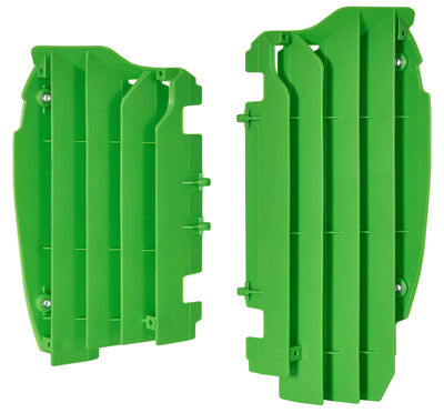 POLISPORT 2012-2015 KAWASAKI KX450F RADIATOR LOUVERS (GREEN) 8456000002