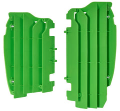 POLISPORT 2012-2015 KAWASAKI KX450F RADIATOR LOUVERS (GREEN) 8456000002