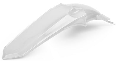 POLISPORT REAR FENDER (WHITE) PART# 8579800002 NEW