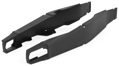 POLISPORT SWINGARM PROTECTORS (BLACK) PART# 8456900001   NEW