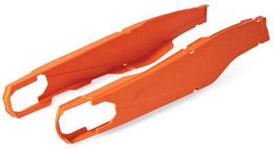 POLISPORT SWINGARM PROTECTORS (ORANGE) PART# 8456500002   NEW