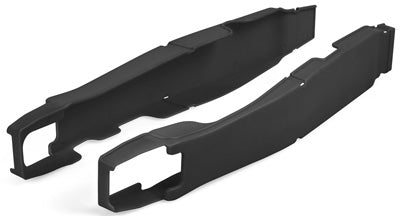 POLISPORT SWINGARM PROTECTORS (BLACK) PART# 8457100001   NEW