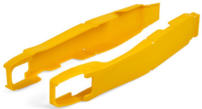 POLISPORT SWINGARM PROTECTORS (YELLOW) PART# 8457100002   NEW