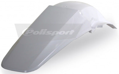 POLISPORT REAR FENDER (WHITE) PART# 8560900001 NEW