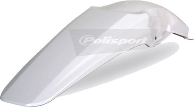POLISPORT REAR FENDER (WHITE) PART# 8565300001 NEW