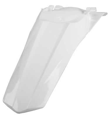 POLISPORT REAR FENDER (WHITE) PART# 8579500002 NEW