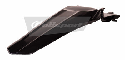 POLISPORT REAR FENDER (BLACK) PART# 8579500003 NEW