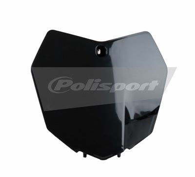 POLISPORT FRONT PLATE SX/F 13 BLK PART# 8659100003 NEW