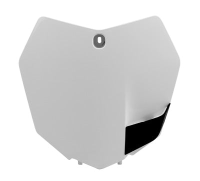 POLISPORT FRONT PLATE SX/F 13 WHT PART# 8659100002 NEW