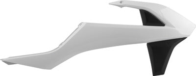 POLISPORT RADIATOR SHROUD '17 WHITE/BLACK 8417800004