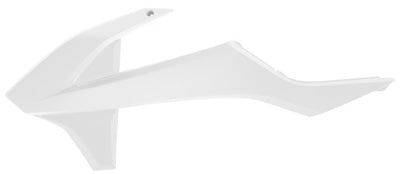 POLISPORT 2016 KTM 250 XC-F RADIATOR SHROUD (WHITE) 8417800002