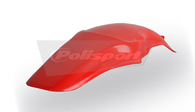 POLISPORT REAR FENDER CR80/85 RED PART# 8563400001 NEW