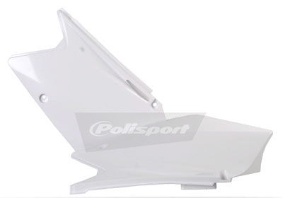 POLISPORT PR/SIDE PLATES SUZ WHITE PART# 8602700003 NEW