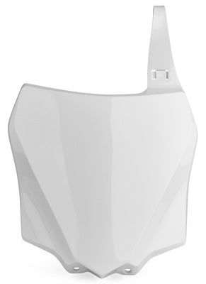 POLISPORT NUMBER PLATE WHITE KX85/100 2014-15 PART# 8662900002 NEW