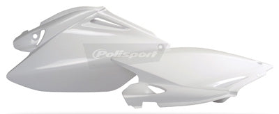POLISPORT PR/SIDE PANELS WHT/ WHT CRF250 R '06-09 8602800008