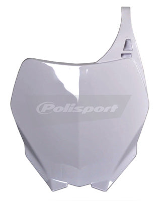 POLISPORT NUMBER PLATE WHITE YAM PART# 8658100001 NEW