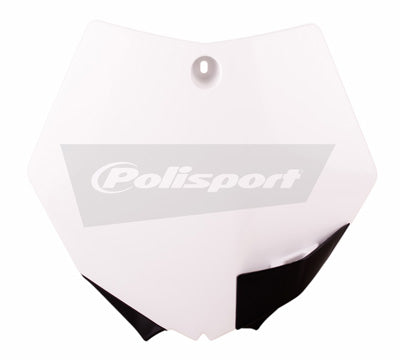POLISPORT FRONT PLATE 85SX 13 WHT PART# 8658900002 NEW