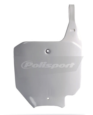 POLISPORT NUMBER PLATE HON WHT PART# 8662200001 NEW