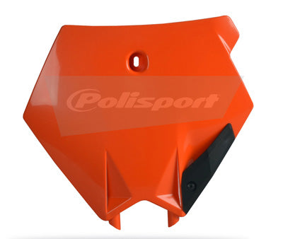 POLISPORT NUMBER PLATE KTM ORANGE PART# 8660900002 NEW
