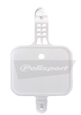 POLISPORT FRONT NUMBER PLATE (WHITE) 8661800001