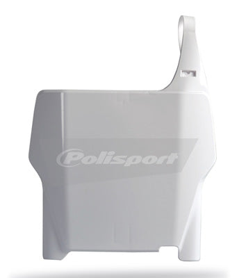 POLISPORT NUMBER PLATE WHT CR125/250R PART# 8661900001 NEW