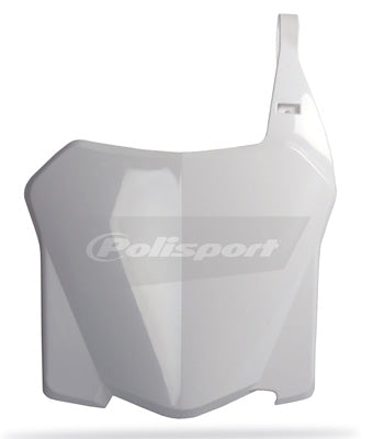 POLISPORT NUMBER PLATE HON WHT PART# 8657500001 NEW