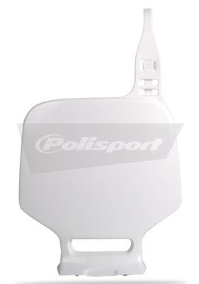 POLISPORT FRONT NUMBER PLATE (WHITE) 8662300002