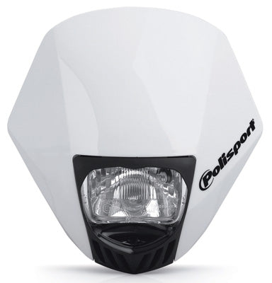 POLISPORT HALOGEN HEADLIGHTS HMX WHITE PART# 8662800001 NEW