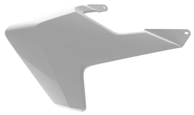 POLISPORT 2016 HUSQVARNA FC 350 UPPER RADIATOR SHROUD (WHITE) 8418100002