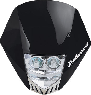 POLISPORT LED HEADLIGHTS (BLACK) PART# 8657100002