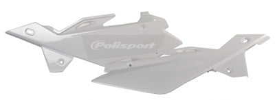POLISPORT PR/SIDE PANELS HUSQ WHITE PART# 8603200001 NEW