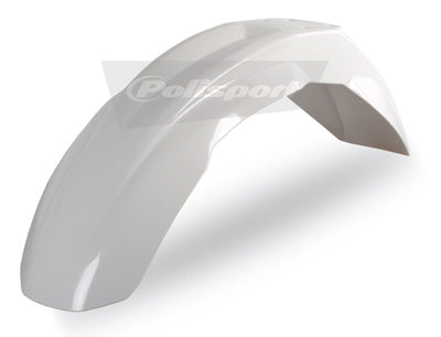 POLISPORT FRONT FENDER HUSQ WHT PART# 8567600001 NEW
