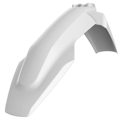 POLISPORT 2016 HUSQVARNA TC 125 FRONT FENDER (WHITE) 8572400002