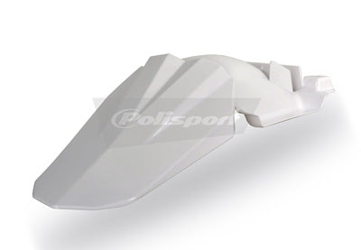 POLISPORT REAR FENDER HUSQ WHT PART# 8550300001 NEW