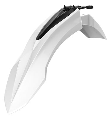 POLISPORT BETA FRONT FENDER PLASTIC WHITE #8574700002
