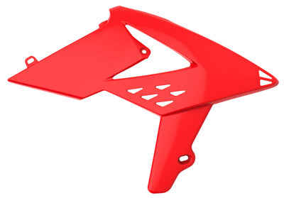 POLISPORT BETA RADIATOR SHROUD RED 8418500001