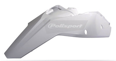 POLISPORT REAR FENDER/SIDE PANELS (WHITE) 8567900013