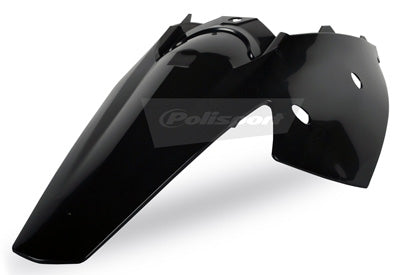 POLISPORT REAR FENDER W/PANEL BLK KTM PART# 8561300001 NEW