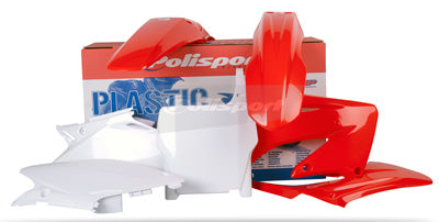 POLISPORT KIT CR 125/250  04-07 RED PART# 90082   NEW